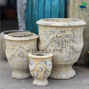 SAP585303 - Bộ 3 - Men atlantis cổ vàng